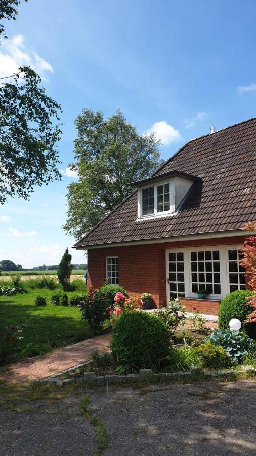 Ferienwohnung Weinberg Wesselburener Deichhausen Exteriör bild